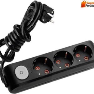 Viko Multi-Let Üçlü Grup Priz Anahtarlı Topraklı 5 Metre Siyah (Çocuk Korumalı) 90137305